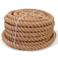 Detailed information about the product Rope 100% Jute 14 mm 100 m