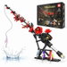Roses Baitcaster Fishing Rod Building Blocks Kit 906 PCS, Art Building Set with Roses, Reel Fish Bait, Collectible Table Decor, Halloween Gift for Ages 8+. Available at Crazy Sales for $39.99