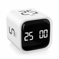 Detailed information about the product Rotating Pomodoro Timer 5,25,10 50 Minutes Preset,Desk Productivity Flip Timer,ADHD Tool Cube Countdown Stopwatch,Vibration/High/Low Volume/Custom Modes