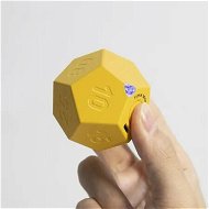 Detailed information about the product Rotating Timer for Desktop, 11 Preset Rechargeable Dodecagon Timer, Sound Vibration, Mute, Spin Timer, Kitchen,Yellow