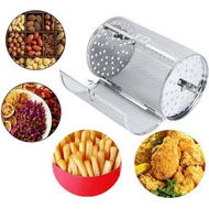 Detailed information about the product Rotisserie BasketAir Fryer Oven Cages 360 Degree Rotatable Heating Oven Basket