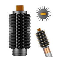 Detailed information about the product Round Brush Attachment Upgraded for Dyson Airwrap, Round Volumizing Brush for Dyson Air wrap HS01, HS05, HS08 Straighten Dry Curls Add Volume, Gold