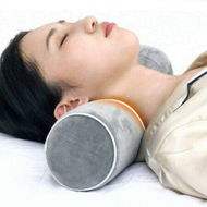 Detailed information about the product Round Neck Pillow With Cervical Cylinder For Neck And Back