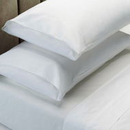 Detailed information about the product Royal Comfort 1000 TC Cotton Blend Sheet Set - King - White