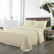 Detailed information about the product Royal Comfort Blended Bamboo Sheet Set Dark Ivory - King