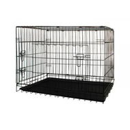 Detailed information about the product Royale 36in Foldable Pet Wire Dog Crate - Medium