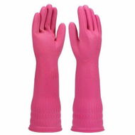 Detailed information about the product Rubber Dishwashing Gloves For Kitchen Household Cleaning Gloves Waterproof Reusable Durable (Medium)