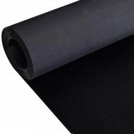 Detailed information about the product Rubber Floor Mat Anti-Slip 5 x 1 m Fine Ribbed