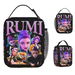 Rumi K-pop Demon Lunch Bag For Unisex Huntrix Graphic Lunch Box Cooler Bag Convenient Oxford Tote Food Bags. Available at Crazy Sales for $14.99