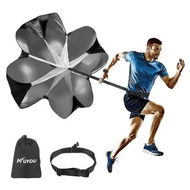 Detailed information about the product Running Speed Training Speed Chute Resistance Parachute for Speed and Acceleration Training Fitness Explosive Power Training 52 Inch