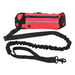 Running Waist Bag with Reflective Dog Walking Leash for Night Jogging with Leash for Outdoor Activities, Red. Available at Crazy Sales for $14.95