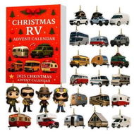 Detailed information about the product RV Advent Calendar Christmas Countdown Calendars 24-Day Christmas Advent Calendar Surprises 2D Ornaments For Christmas Decorations Gifts