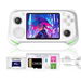 RX6H Handheld Game Console with 128G TF Card, Open Source Linux System 3.5 Inch 640*480 IPS Screen Retro Handheld Video Game Player, White. Available at Crazy Sales for $59.95
