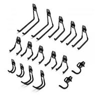 Detailed information about the product RYNOMATE 16 Pack Garage Hooks Heavy Duty (Black) RNM-HHD-101-NK