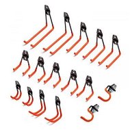 Detailed information about the product RYNOMATE 16 Pack Garage Hooks Heavy Duty (Orange) RNM-HHD-100-NK