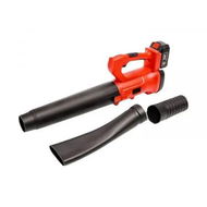 Detailed information about the product RYNOMATE 18V Cordless Leaf Blower with Lithium Battery and Charger Kit (Red and Black) RNM-LB-101-RTT