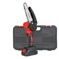 Detailed information about the product RYNOMATE Mini Handheld 6 Inch Cordless Electric Chainsaw RNM-MEC-100-XB