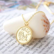 Detailed information about the product S925 Silver Coin Pendant Necklace