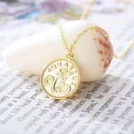 Detailed information about the product S925 Silver Coin Pendant Necklace