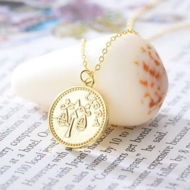 Detailed information about the product S925 Silver Coin Pendant Necklace