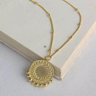 Detailed information about the product S925 Silver Coin Pendant Necklace