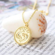 Detailed information about the product S925 Silver Coin Pendant Necklace