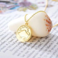 Detailed information about the product S925 Silver Coin Pendant Necklace