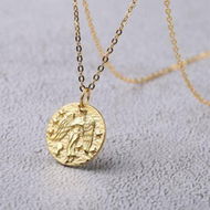 Detailed information about the product S925 Silver Coin Pendant Necklace