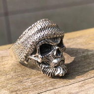 Detailed information about the product S925 Sterling Silver Gothic Ring