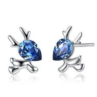 Detailed information about the product S925 Sterling Silver Hot Style Baby Deer Pop Earrings