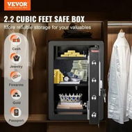 Detailed information about the product Safe 2.2 Cubic Feet Home Safe Steel for Cash Gold 15.75x13x23.6 inch