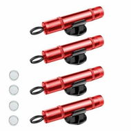 Detailed information about the product Safe Car Emergency Hammer,Car Windscreen Breaker with Seat Belt,Quick Cutter Emergency Window Breaker,Car Escape Emergency Tool (4 Pack Red)