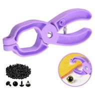 Detailed information about the product Safety Eye Tool Auxiliary Tool for Attaching Safety Eyes for Crocheting Safety Eyes Crochet Tools, Purple