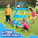 Sand Water Play Table 4 Tier Waterfall Pool Toys Set Sandpit Education Beach Activity Playground Summer Games Outdoor Backyard Kids Pretend Playset. Available at Crazy Sales for $59.97