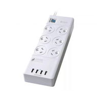 Detailed information about the product Sansai Surge Protected USB Power Board 6 Ways