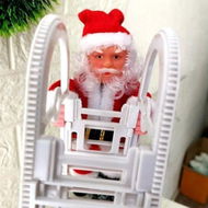 Detailed information about the product Santa Claus Climbing Ladder Electric Doll Christmas Tree Hanging Ornament