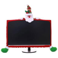 Detailed information about the product Santa Claus Doll Theme Computer Monitor Bezels Christmas Decorations Ideal For Computer Monitors Ranging From 19 To 27 Inches
