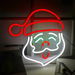 Santa Claus Neon Sign, Merry Christmas Led Light Up Sign, Neon Sign Christmas Bar for Wall Decor Acrylic Board Suitable for Party Indoor Bedroom. Available at Crazy Sales for $32.95