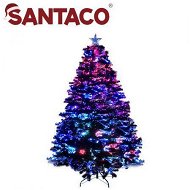 Detailed information about the product SANTACO Christmas Tree 1.5m 5ft Xmas Decorations Fiber Optic Multicolor Lights