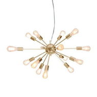 Detailed information about the product Sarantino 15-Light Hanging Chandelier