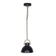 Detailed information about the product Sarantino Black And Gold Pendant Light