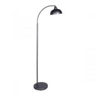 Detailed information about the product Sarantino Dark Grey Floor Lamp Industrial Chic Adjustable Angle