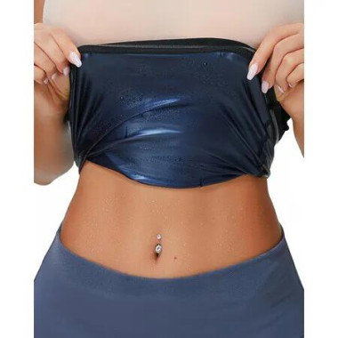 Sauna Suit Waist Trimmer for Women Waist Trainer Sweat Band for Stomach Belly Thermo Slimming Belt Workout XXLarge Size