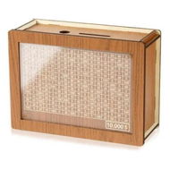 Detailed information about the product Savings Challenge Box Wooden Cashbox Kakeibo Money Save Saving Boxes Savings 10K Cash Vault Caja De Ahorros Tenkaybox Gifts