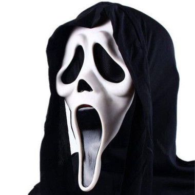 Scary Skull Mask Halloween Full Head Cosplay Prop for Creepy Outdoor Halloween Decorations Genuine Allin Toy