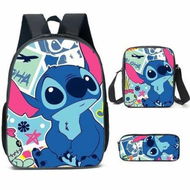 Detailed information about the product School Bag For Primary And Secondary School Students Three-Piece Set, Backpack+Shoulder Bag+Pencil Case