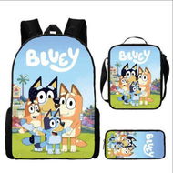 Detailed information about the product School Bag For Primary And Secondary School Students Three-Piece Set, Backpack+Shoulder Bag+Pencil Case