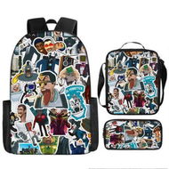 Detailed information about the product School Bag For Primary And Secondary School Students Three-Piece Set, Backpack+Shoulder Bag+Pencil Case