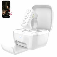 Detailed information about the product Scrolling Ring with Phone Holder,Phone Ebook APP Page Turn(Not for Kindle Device),Bluetooth Phone Remote for Camera Selfie,Video Record Music Control-White