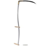 Detailed information about the product Scythe With Grinding Stone 140 Cm